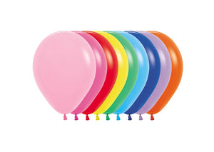 Sempertex 12 inch round standard balloons in assorted colours