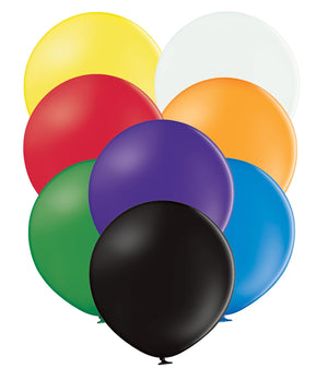 Belbal 24" round standard balloons