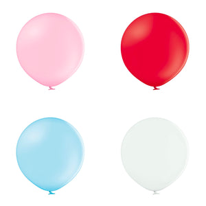 Open image in slideshow, Belbal 17&quot; round standard balloons (20 bag)
