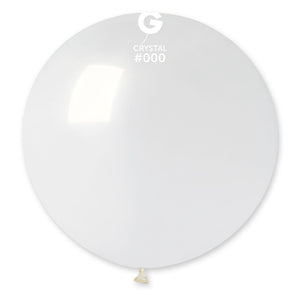 Open image in slideshow, Gemar 31&quot; round crystal balloons
