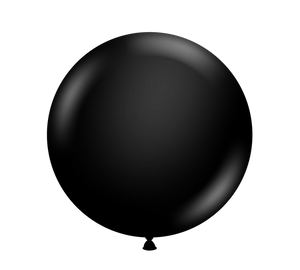 Open image in slideshow, Tuftex 24 inch standard pastel balloons in black
