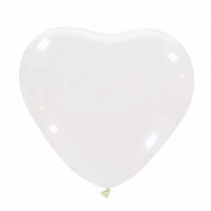 Cattex 17 inch heart in crystal clear