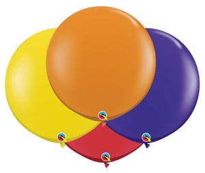 Qualatex 36 inch jewel tone balloons