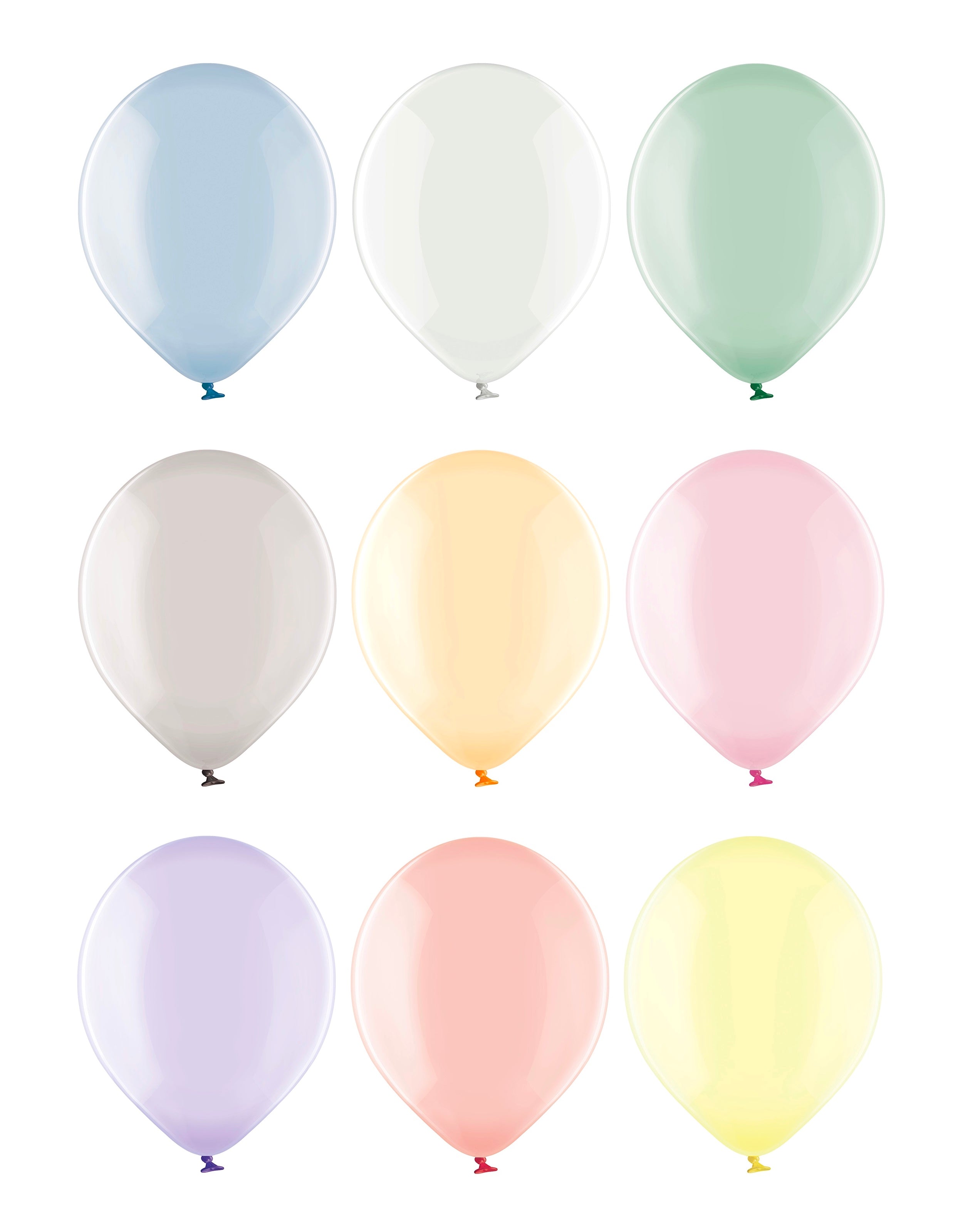 Belbal 14 inch soap crystal balloons