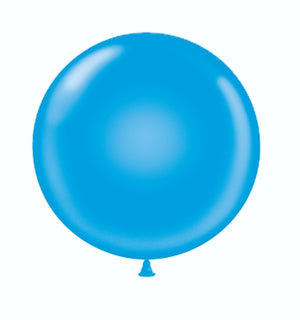 Open image in slideshow, Tuftex 24 inch standard balloons in blue
