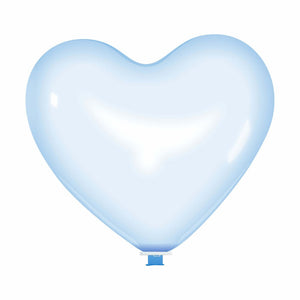 Open image in slideshow, Cattex 35&quot; heart crystal balloons
