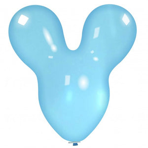 Open image in slideshow, Cattex 30&quot; mouse head crystal balloons in blue
