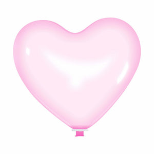 Open image in slideshow, Cattex 25&quot; heart crystal balloons
