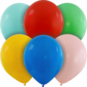 Open image in slideshow, Cattex 16&quot; round assorted balloons (50 bag)
