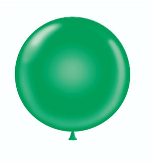 Open image in slideshow, Tuftex 24 inch standard balloons in green
