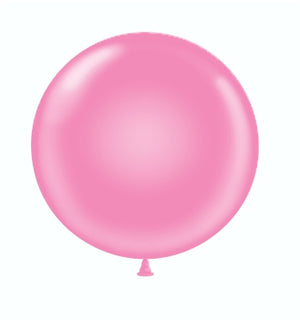Tuftex 24 inch standard balloons in pink