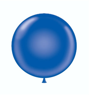 Open image in slideshow, Tuftex 17 inch crystal balloons in blue
